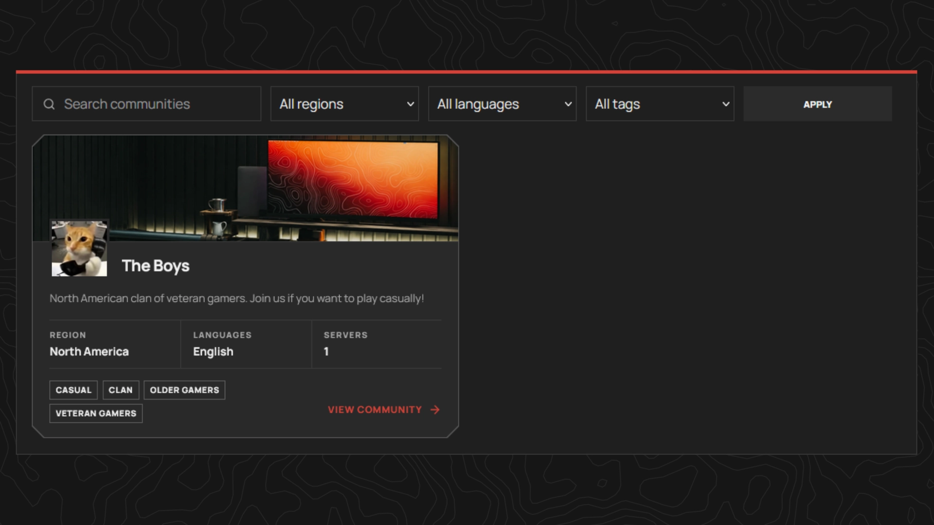 Published listing in the WARDOGS Browser directory